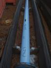 Used Glass Lined Flanged Dip Tube. 132