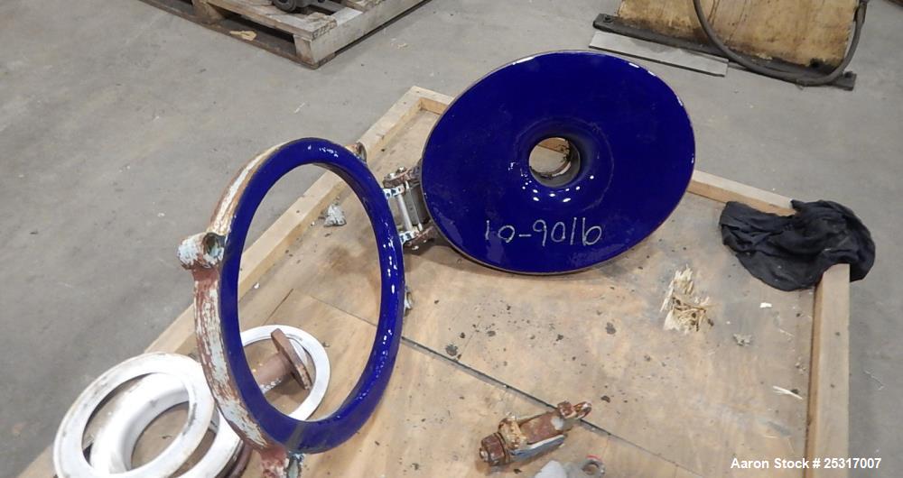 Used 30" main cover. 14" X 18" manway nozzle.