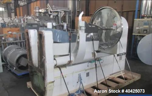 Used Collette Gral 600 High Shear Mixer | 600 Liter Stainless Steel Mixing System