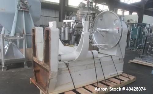 Used Collette Gral 600 High Shear Mixer | 600 Liter Stainless Steel Granulation System