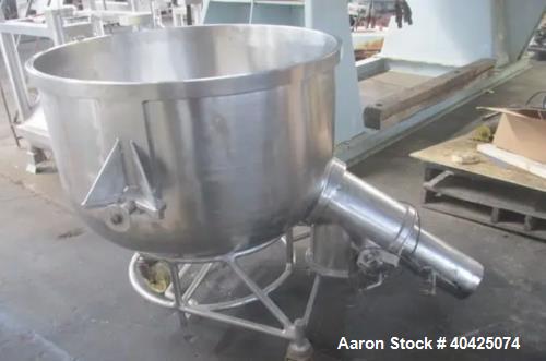 Used Collette Gral 600 High Shear Mixer | 600 Liter Stainless Steel Granulation System