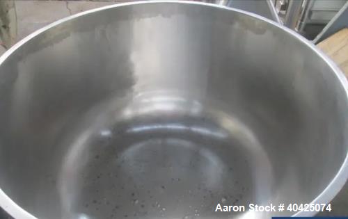 Used Collette Gral 600 High Shear Mixer | 600 Liter Stainless Steel Granulation System