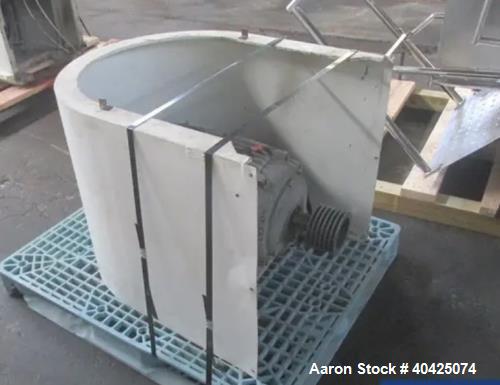 Used Collette Gral 600 High Shear Mixer | 600 Liter Stainless Steel Granulation System