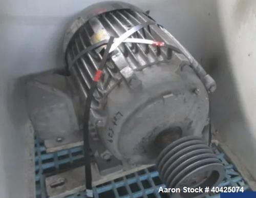 Used Collette Gral 600 High Shear Mixer | 600 Liter Stainless Steel Granulation System