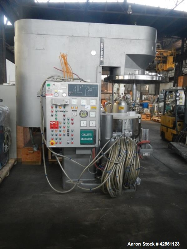 Used Collette High Shear Mixer, Model Gral 600PRO