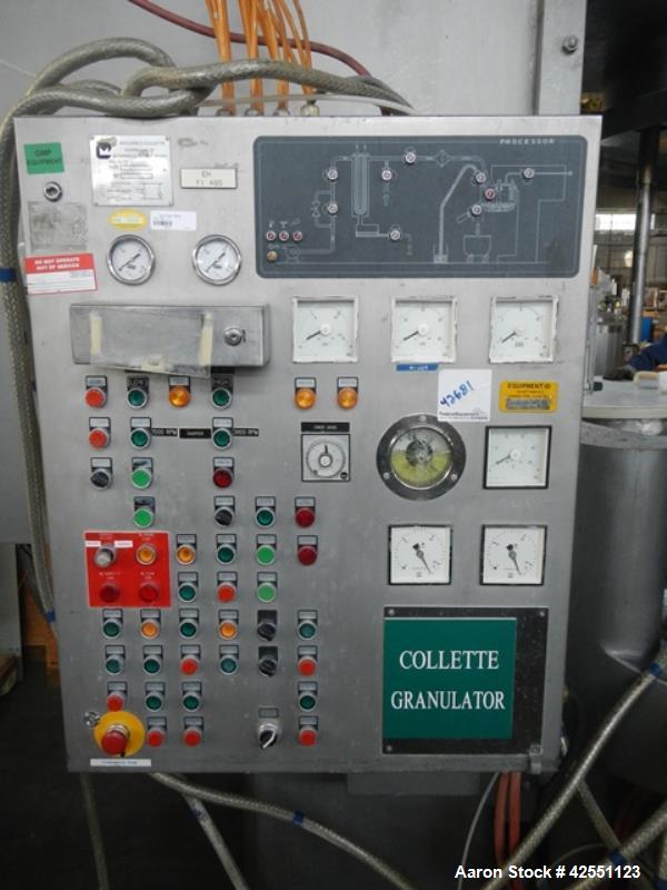 Used- Collette High Shear Mixer, Model Gral 600PRO