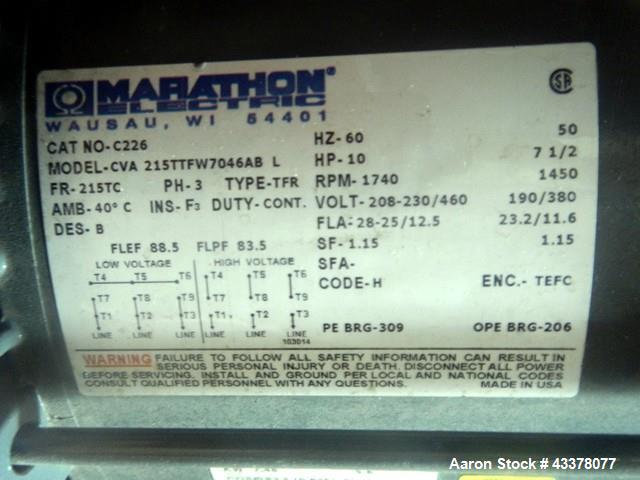 Used Collette High Shear Granulator, Model ULTIMAGRAL 1200
