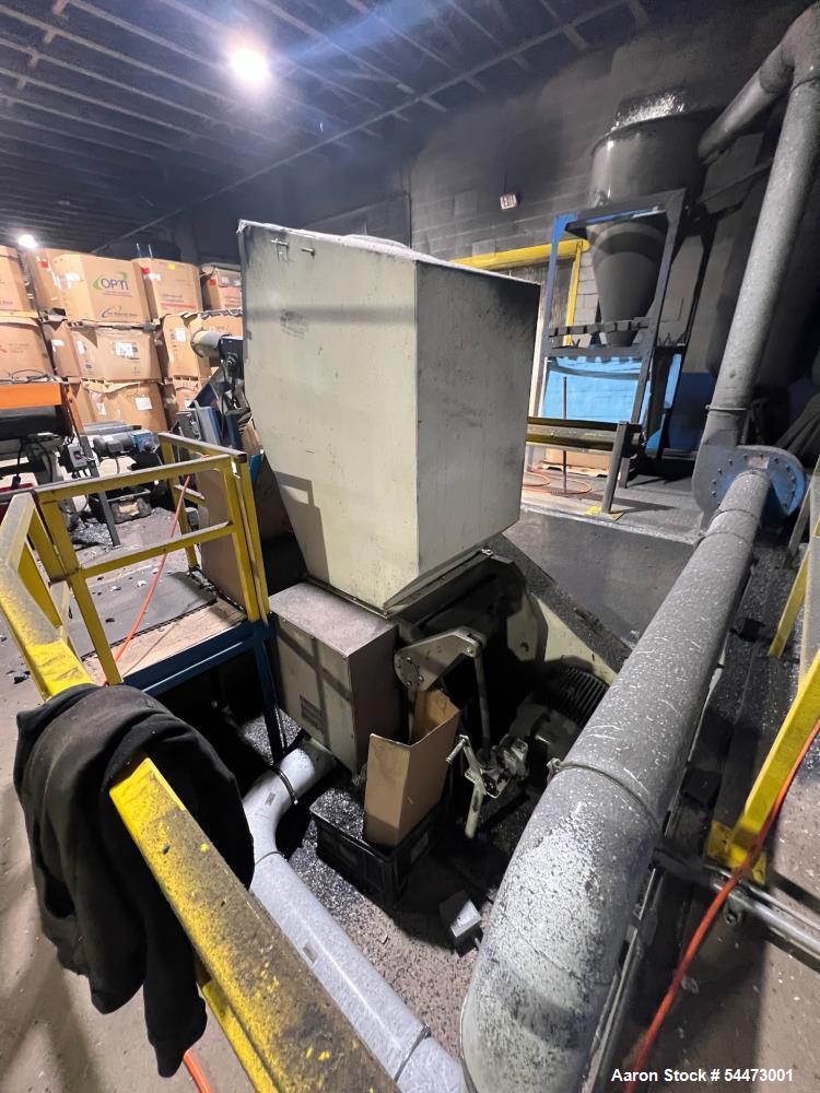 Used Cumberland T50120 Granulator | 100 HP Plastic Grinder 20" x 48" High Capacity