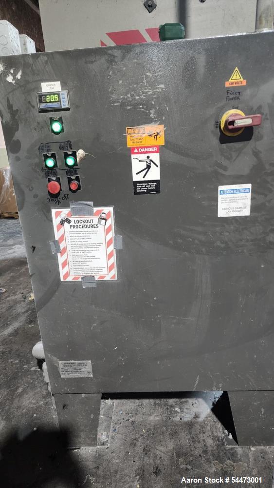 Used Cumberland T50120 Granulator | 100 HP Plastic Grinder 20" x 48" High Capacity