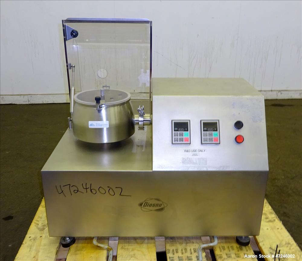 Used Diosna Lab Mixer-Granulator, Model P 1/6
