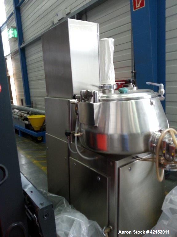 Used Diosna Model P 100 High-Shear Mixer-Granulator.
