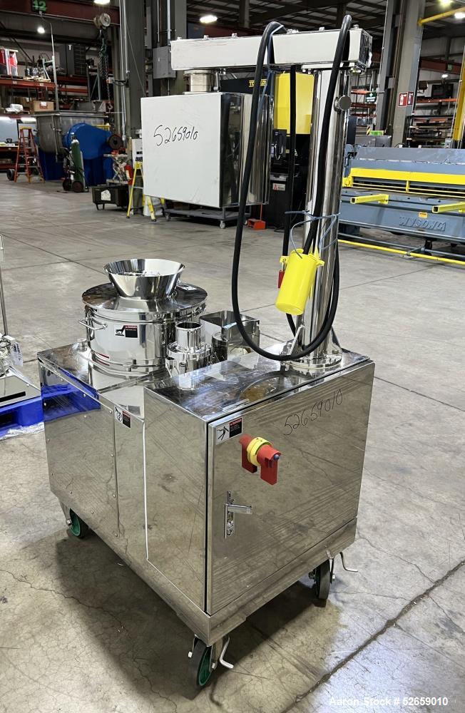 Used Fuji Paudal QJ400TG Marumerizer Spheronizer – 316 SS, 4L Batch