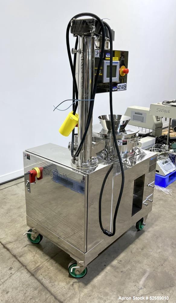Used Fuji Paudal QJ400TG Marumerizer Spheronizer – 316 SS, 4L Batch