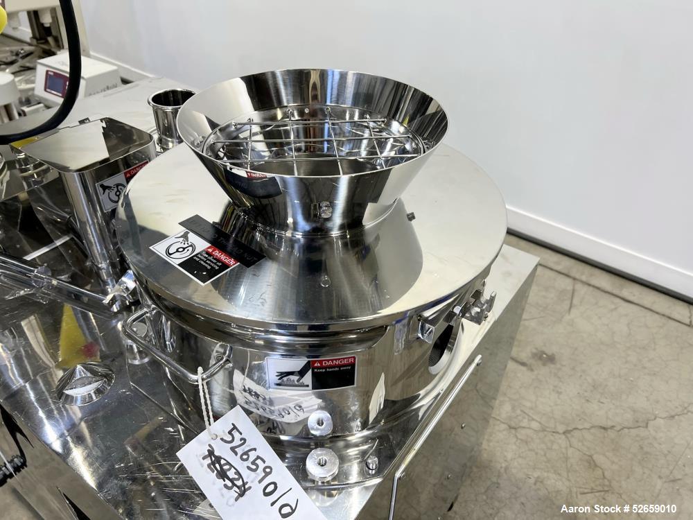 Used Fuji Paudal QJ400TG Marumerizer Spheronizer – 316 SS, 4L Batch
