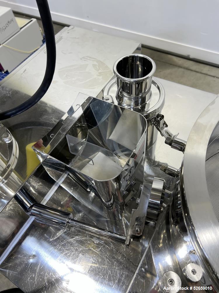 Used Fuji Paudal QJ400TG Marumerizer Spheronizer – 316 SS, 4L Batch