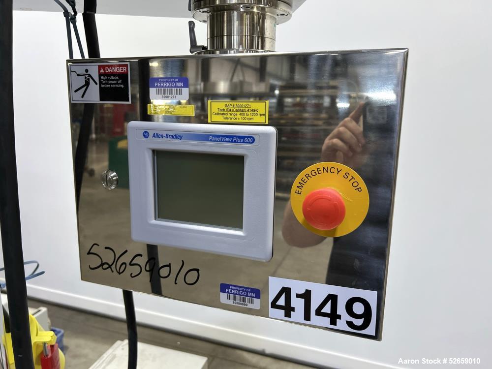 Used Fuji Paudal QJ400TG Marumerizer Spheronizer – 316 SS, 4L Batch