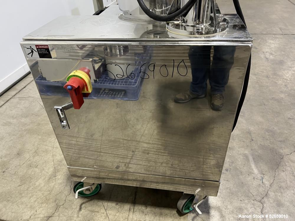 Used Fuji Paudal QJ400TG Marumerizer Spheronizer – 316 SS, 4L Batch