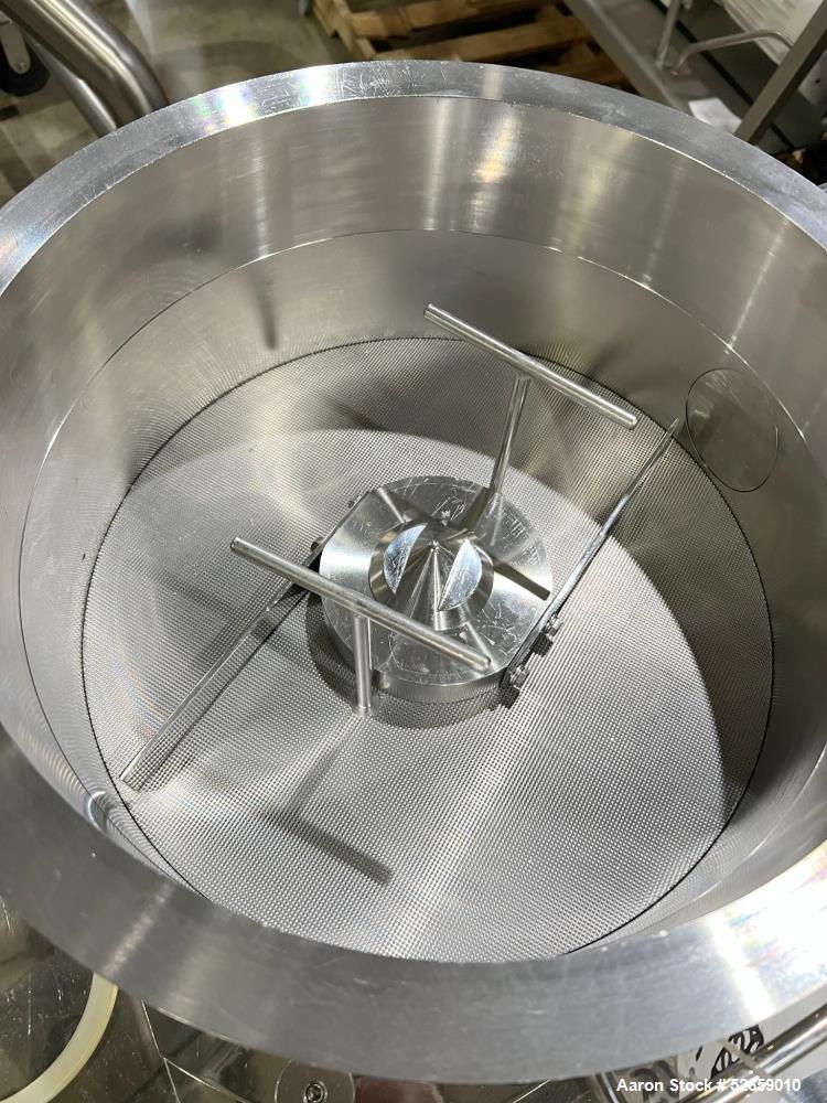 Used Fuji Paudal QJ400TG Marumerizer Spheronizer – 316 SS, 4L Batch