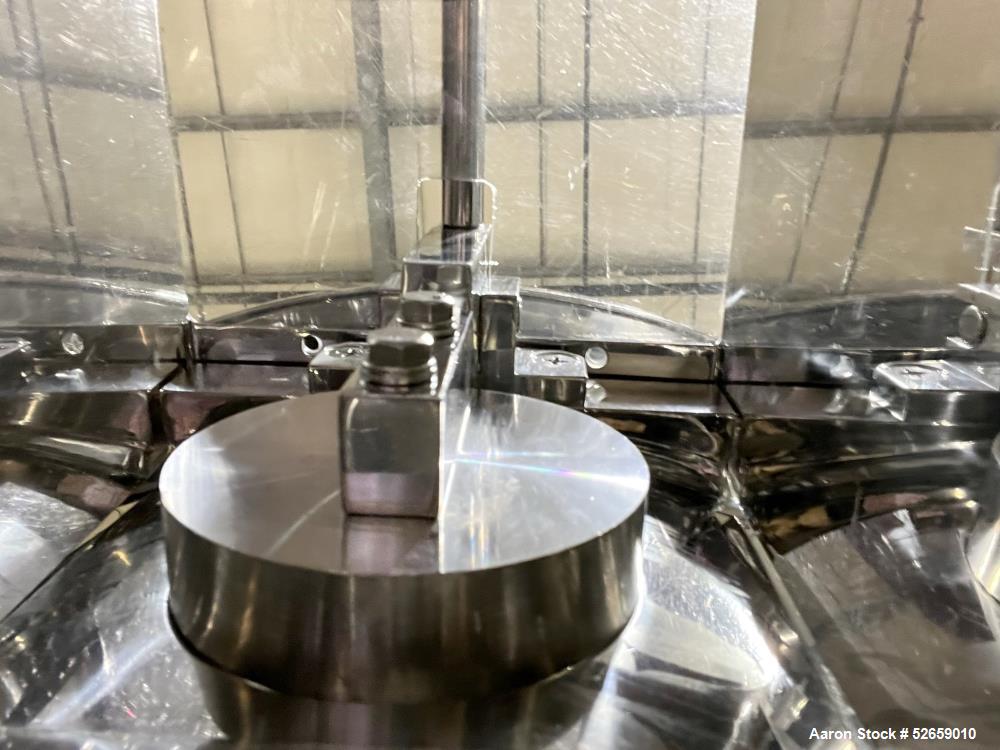 Used- Fuji Paudal Marumerizer Spheronizer, Model QJ400TG, 316 Stainless Steel contact parts. 4L batch size. 8" diameter feed...