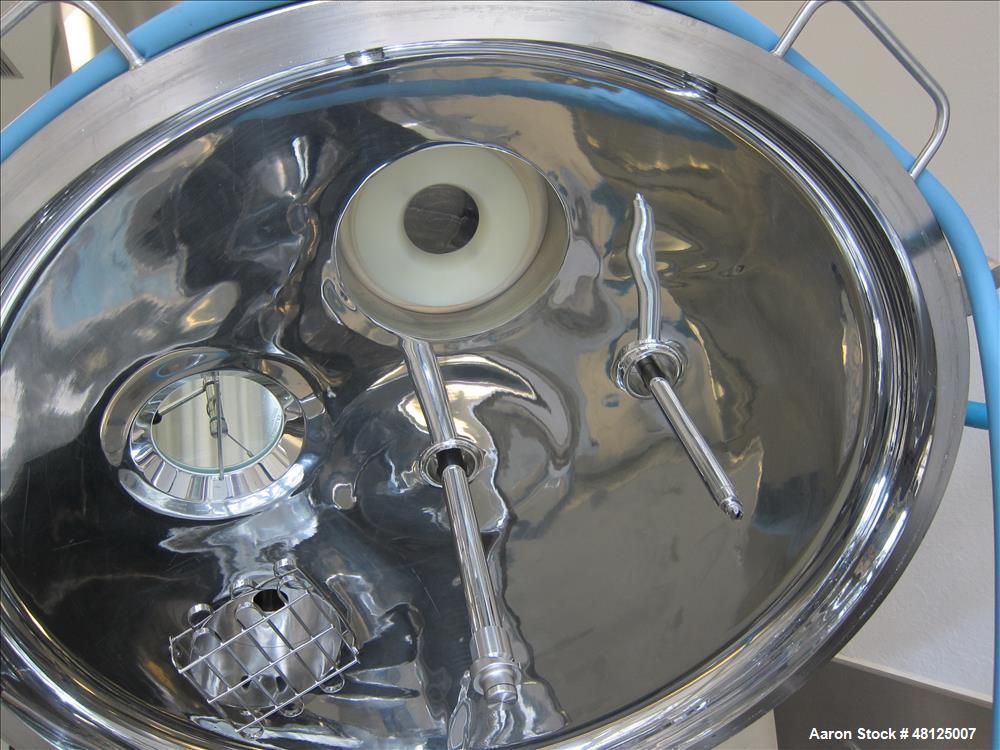 Used GEA Niro Pharma Systems Aeromatic Fielder mixing/drying system consisting of: (1) GEA Niro Aeromatic Fielder high shear mixer, type PMA 1200. Polished stainless steel construction, Total capacit...