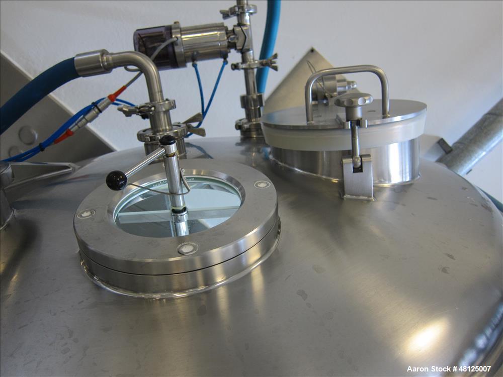 Used GEA Niro Pharma Systems Aeromatic Fielder mixing/drying system consisting of: (1) GEA Niro Aeromatic Fielder high shear mixer, type PMA 1200. Polished stainless steel construction, Total capacit...