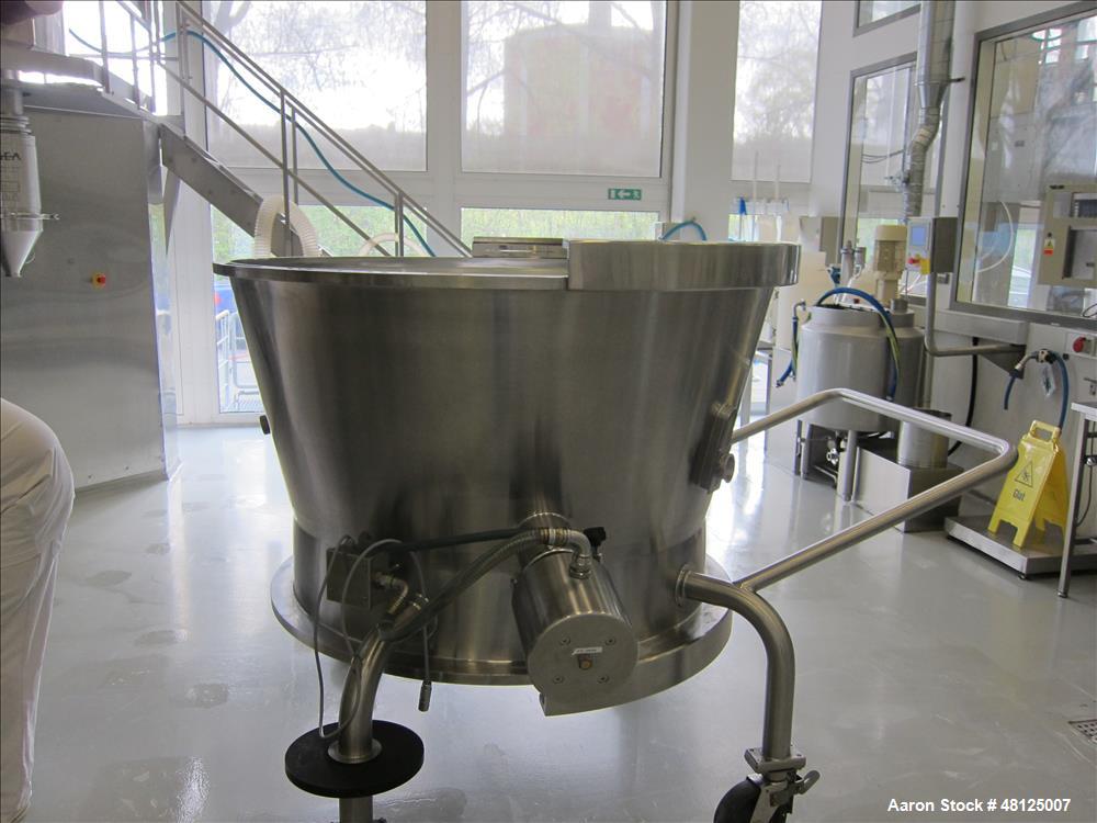 Used- GEA Niro Pharma Systems Aeromatic Fielder mixing/drying system consisting of: (1) GEA Niro Aeromatic Fielder high shea...