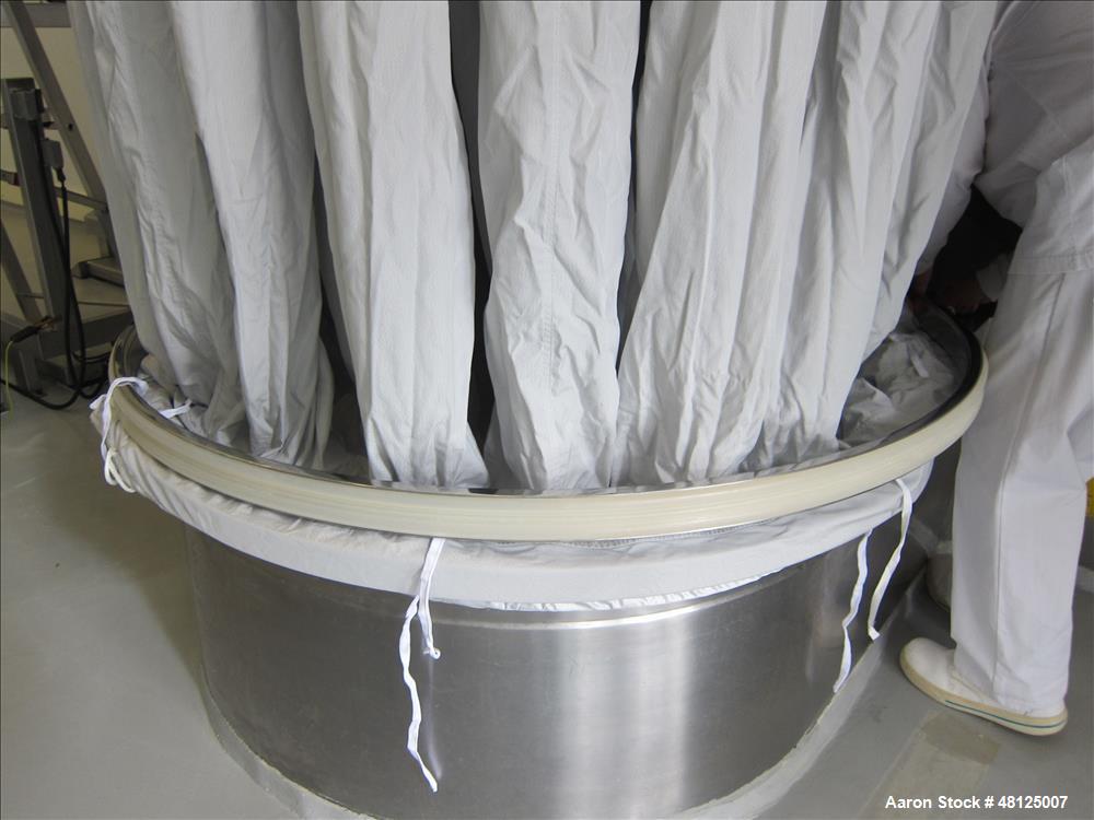 Used GEA Niro Pharma Systems Aeromatic Fielder mixing/drying system consisting of: (1) GEA Niro Aeromatic Fielder high shear mixer, type PMA 1200. Polished stainless steel construction, Total capacit...