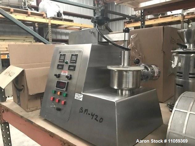 Used Key International KG-5 Bench Top High Shear Granulator Mixer | 1L & 3L Bowls | Pharmaceutical