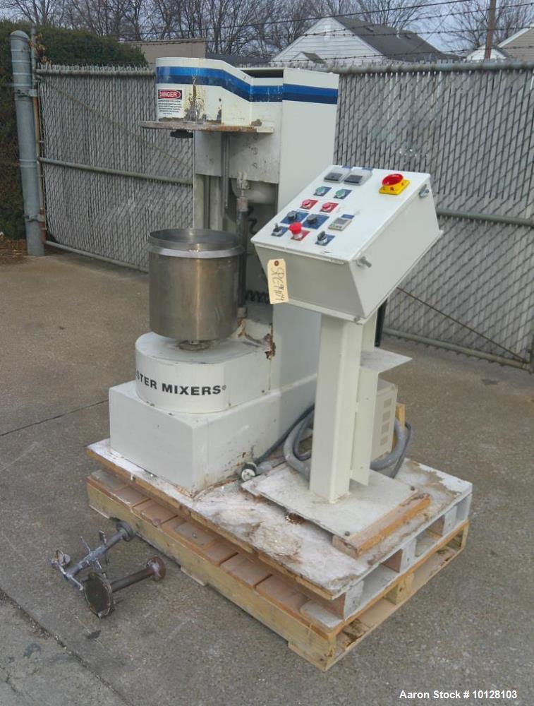Used Lancaster Products Model K High Shear Counter Current Mixer | Lab & Small Batch Mixer