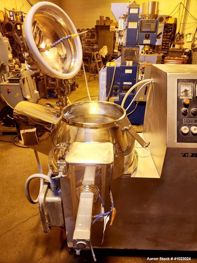 Used TK Fielder PMA65 2GVI High Shear Mixer Granulator – 65 Liter – Stainless Steel – Hazardous Location Rated