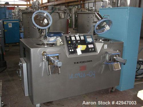 Used T. K. Fielder Mixer Granulator System
