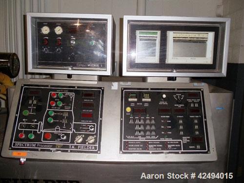 Used Stainless Steel T. K. Fielder Microwave Dryer, Model SPECTRUM 65