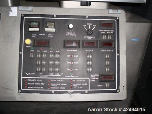 Used Stainless Steel T. K. Fielder Microwave Dryer, Model SPECTRUM 65