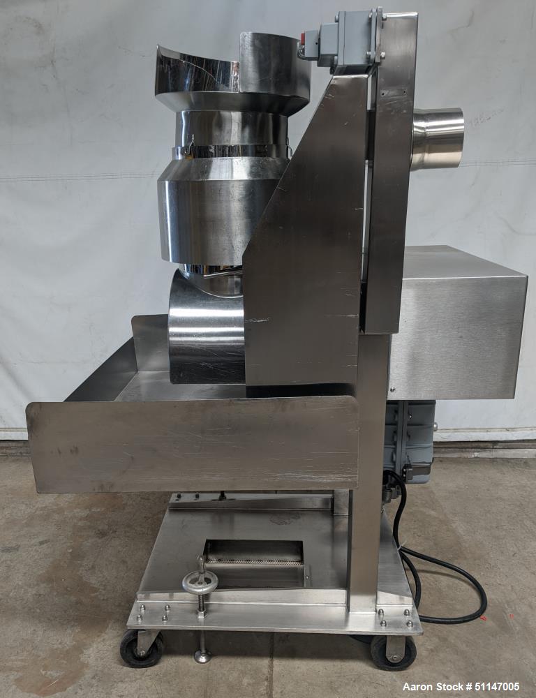 Used Stainless Steel Granulator / Lump Breaker.