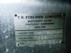 Used- T K Fielder High Shear Granulating Microwave Dryer