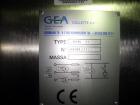 Used- GEA Collette High Shear Mixer, Model Gral 75