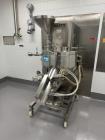 Used Collette Stainless Steel High Shear Mixer/Granulator, Model GRAL 150,
Serial# 99GRI0150008. With panel & cart.