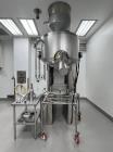 Used Collette Stainless Steel High Shear Mixer/Granulator, Model GRAL 600,
Serial# 861380066. Jacketed mixing bowl, explosion proof machine
mounted push button control panel, with stainless table wit...