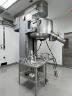 Used Collette Stainless Steel High Shear Mixer/Granulator, Model GRAL 600,
Serial# 861380066. Jacketed mixing bowl, explosion proof machine
mounted push button control panel, with stainless table wit...