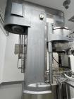 Used Collette Stainless Steel High Shear Mixer/Granulator, Model GRAL 600,
Serial# 861380066. Jacketed mixing bowl, explosion proof machine
mounted push button control panel, with stainless table wit...