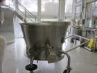 Used GEA Niro Pharma Systems Aeromatic Fielder mixing/drying system consisting of: (1) GEA Niro Aeromatic Fielder high shear mixer, type PMA 1200. Polished stainless steel construction, Total capacit...
