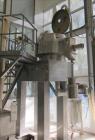 Used TK Fielder high shear mixer, Polished stainless steel construction, Total capacity 14 cu ft (400 liter), working capacity 10.59 cu ft (300 liter). 39