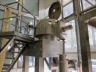 Used TK Fielder high shear mixer, Polished stainless steel construction, Total capacity 14 cu ft (400 liter), working capacity 10.59 cu ft (300 liter). 39