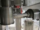 Used TK Fielder high shear mixer, Polished stainless steel construction, Total capacity 14 cu ft (400 liter), working capacity 10.59 cu ft (300 liter). 39