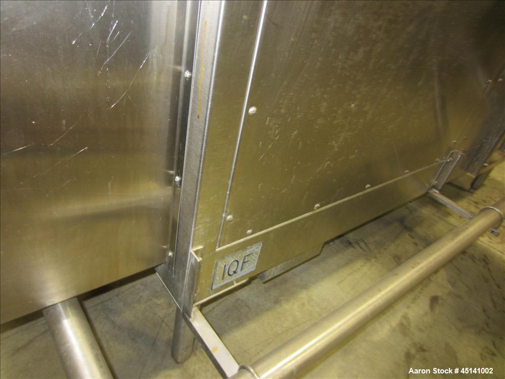 Used IQF Cryogenic Granulator, Model 400T