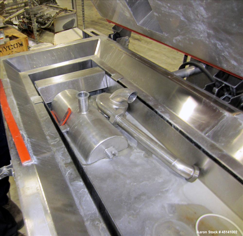 Used IQF Cryogenic Granulator, Model 400T