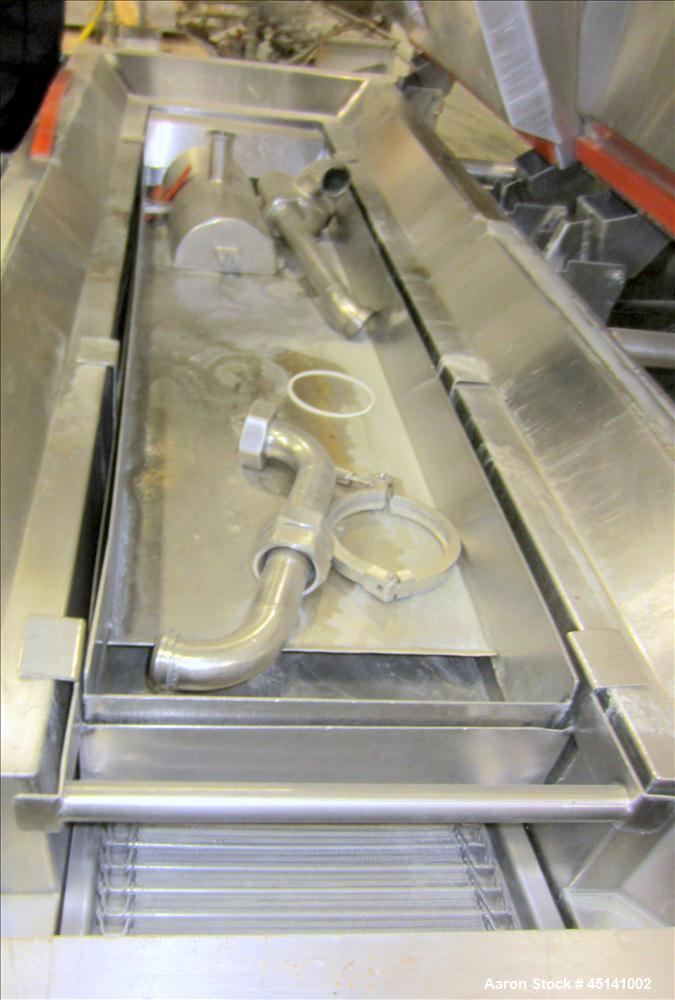 Used IQF Cryogenic Granulator, Model 400T