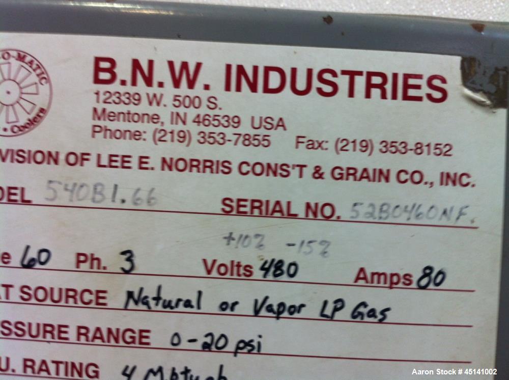 Used IQF Cryogenic Granulator, Model 400T