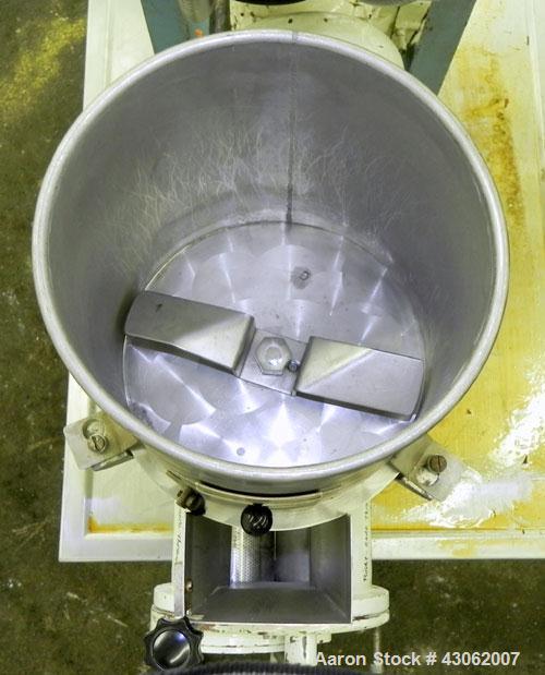 Used Stainless Steel Alexanderwerk Moist Granulation Machine, Model GA 65/SKM