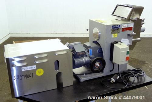 Used Stainless Steel Frewitt GLA Oscillating Granulator, Type GLA-ORV-0512